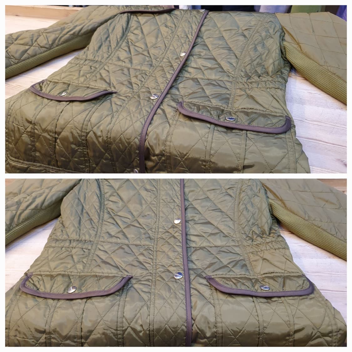 55.엘르 퀼팅 후드점퍼 상품이미지6