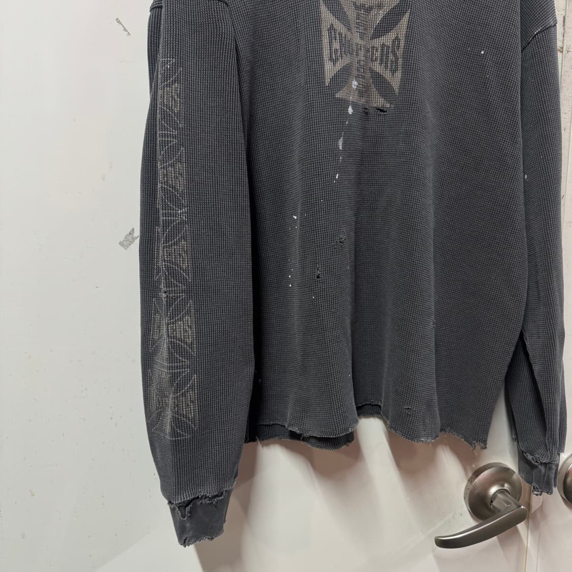 빈티지 웨스트 와플긴팔 상품이미지2