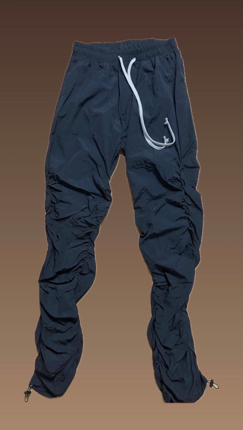 [free] 클라코 나일론 셔링 스트링 팬츠 상품이미지1