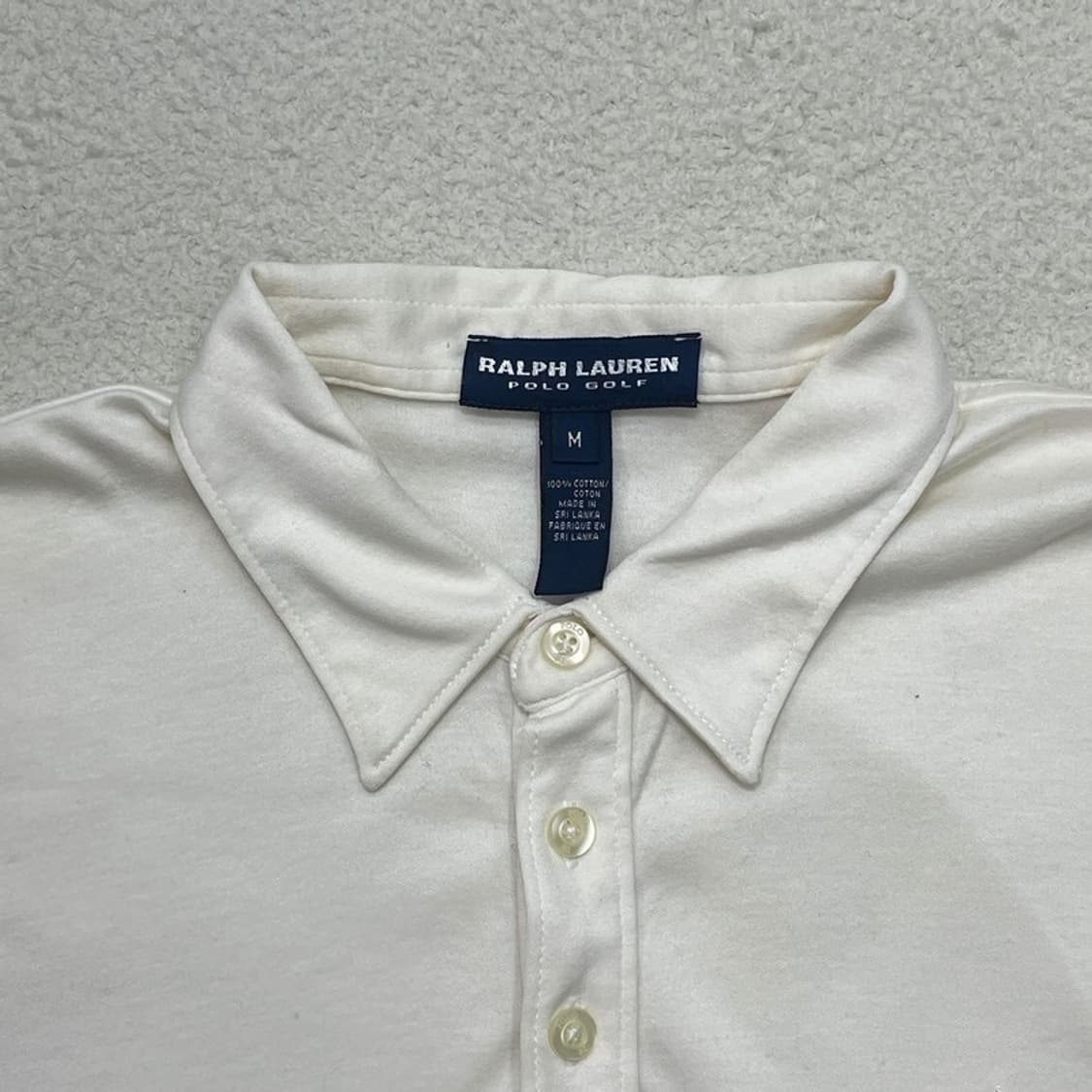 POLO RALPH LAUREN 골프 PK티 아이보리 M 상품이미지5