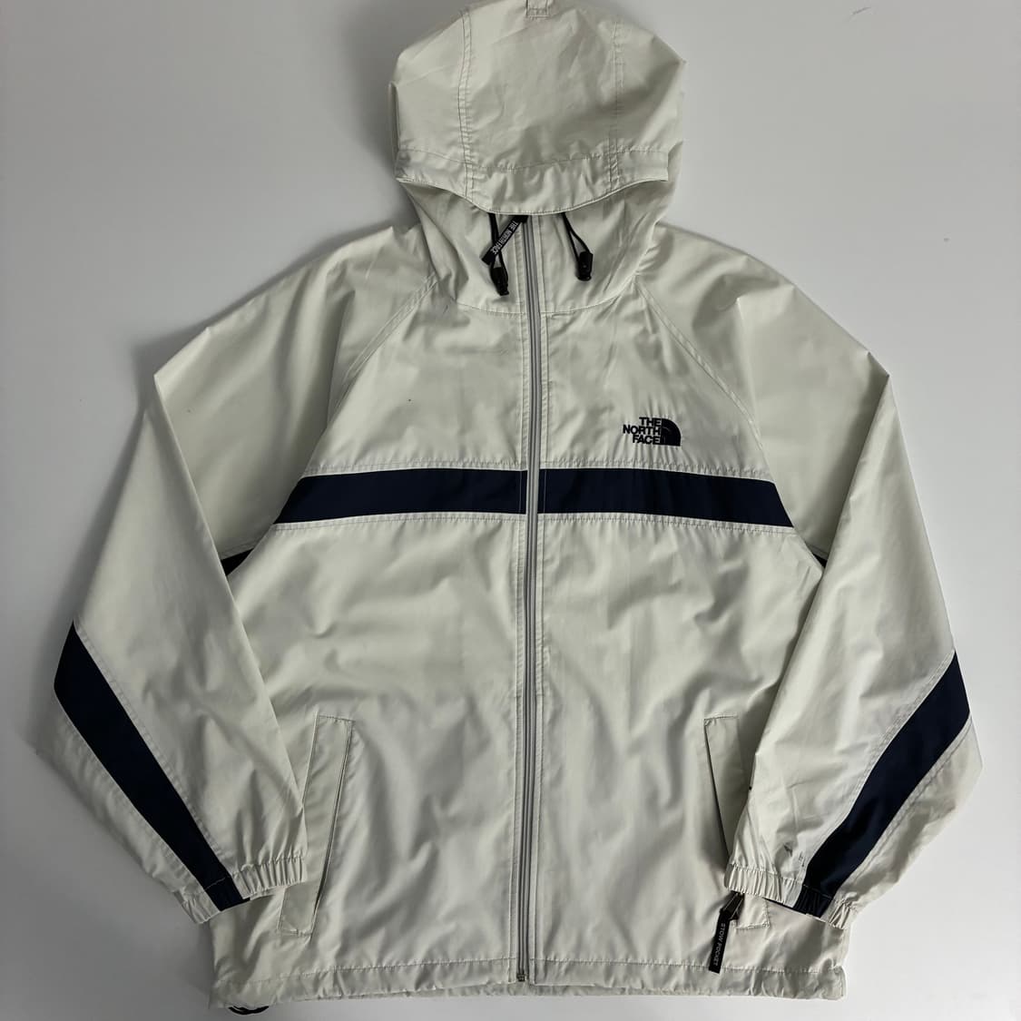 North face 노스페이스 90‘s  배색 화이트 블랙 후디 윈드브레 상품이미지1