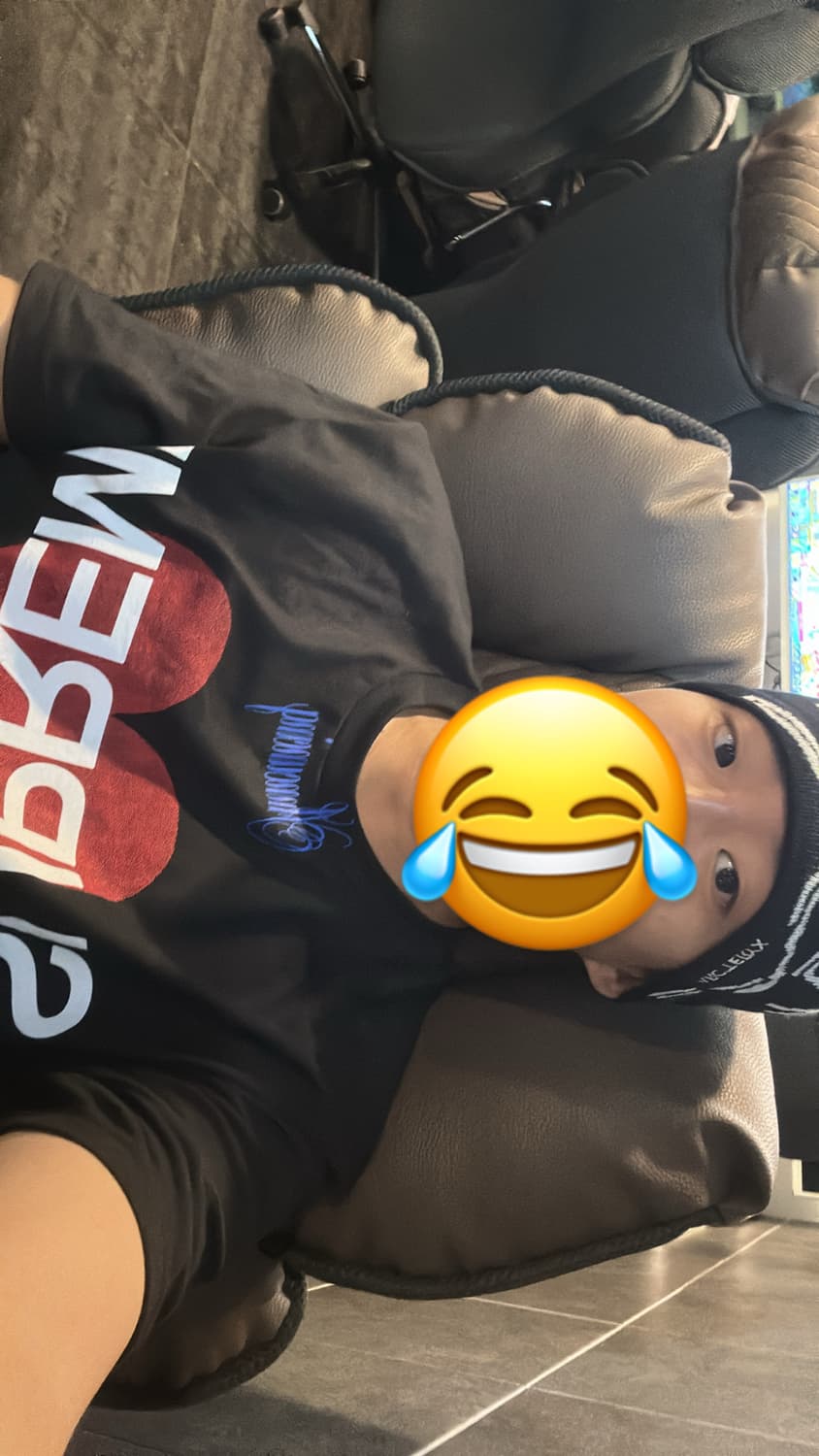 슈프림 어나운싱 티셔츠 블랙 L 상품이미지1