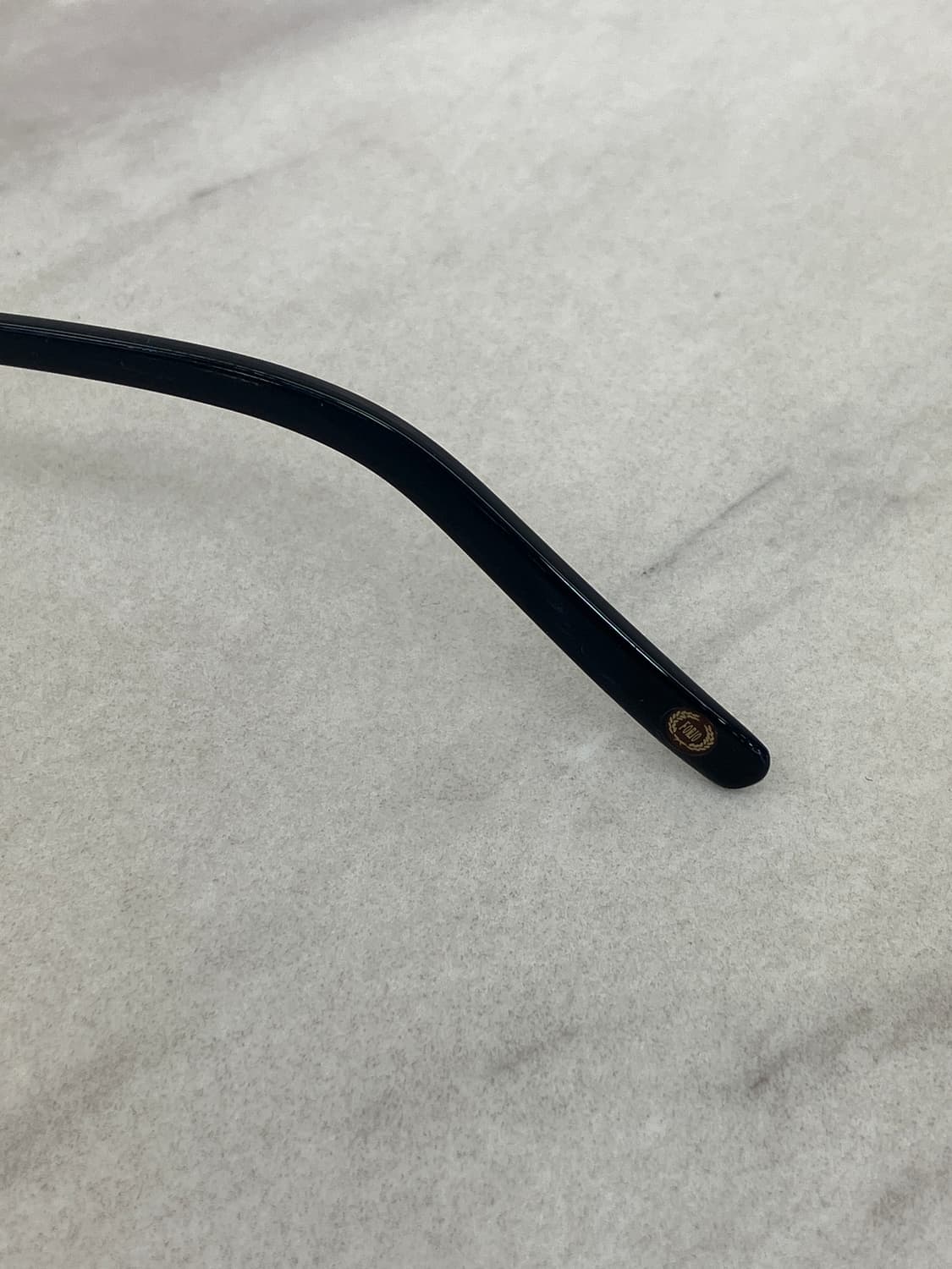 포리오 Forio 브라운 오벌 반무테 안경 상품이미지7