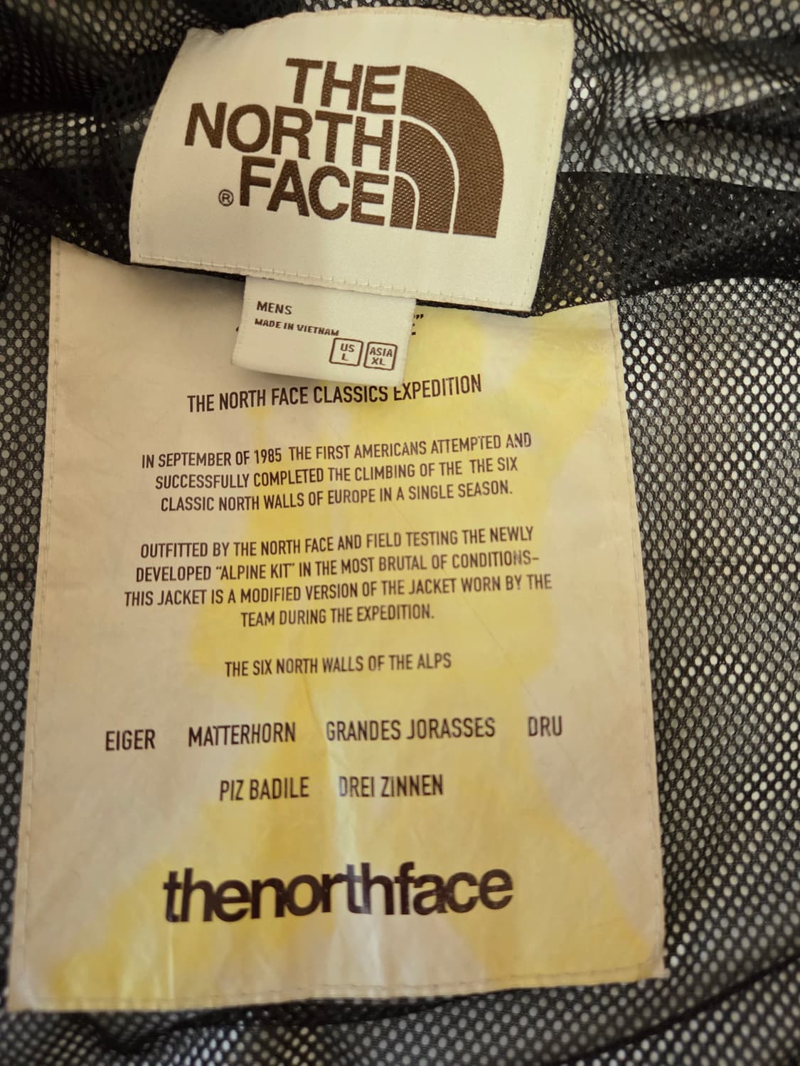 노스페이스 오리진86 마운틴 자켓 에비에이터 네이비 XL 상품이미지4