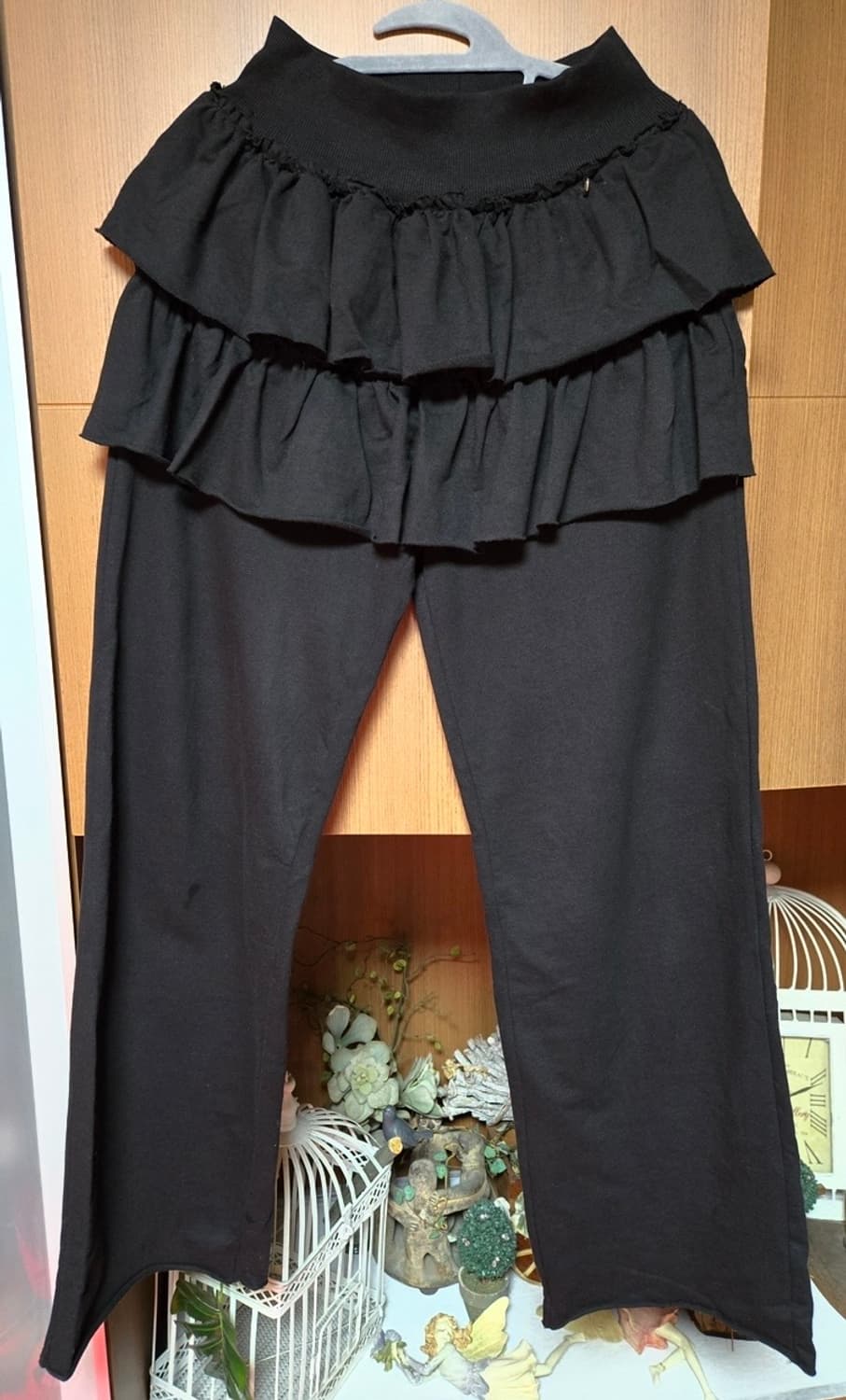 론론 캉캉 레이어드 블랙 팬츠 - 새상품 상품이미지2