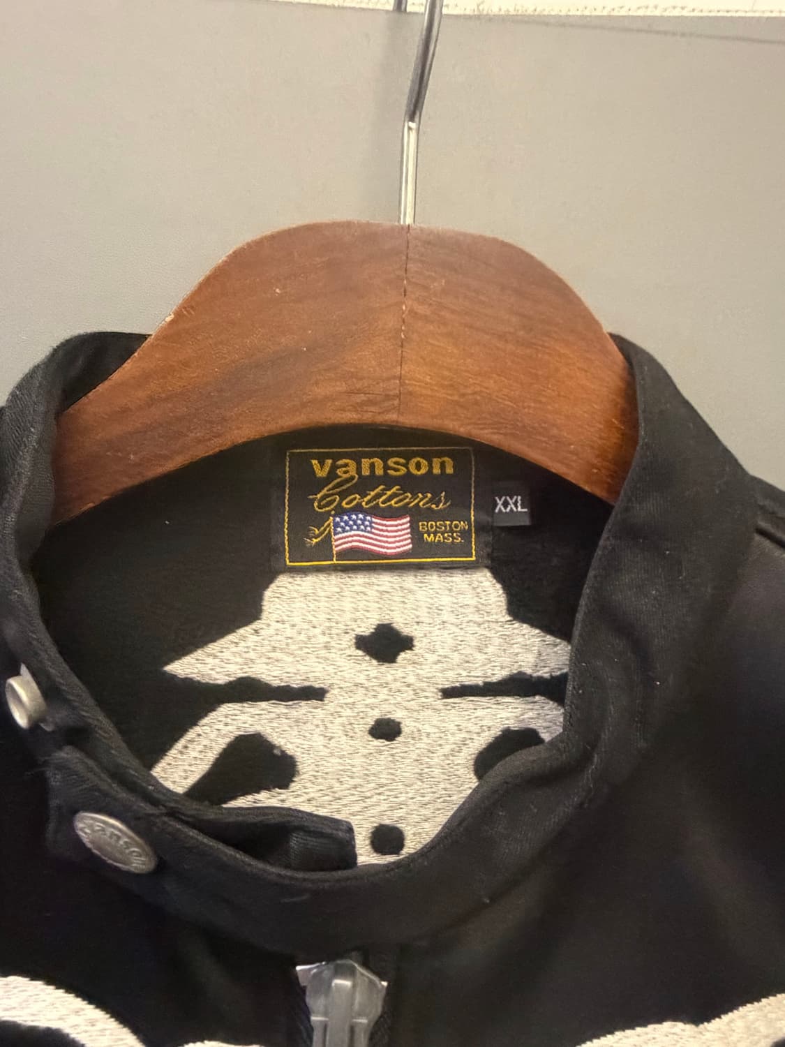 Vanson Leathers 스켈레톤 라이더 자켓 상품이미지4