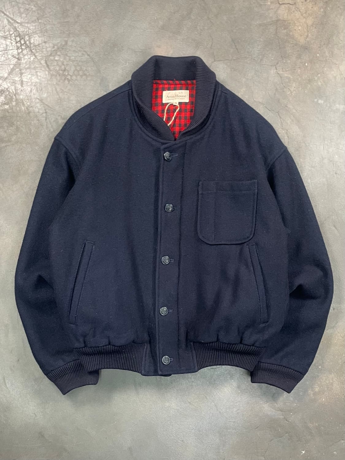 재팬 빈티지 울 봄버 자켓 상품이미지1