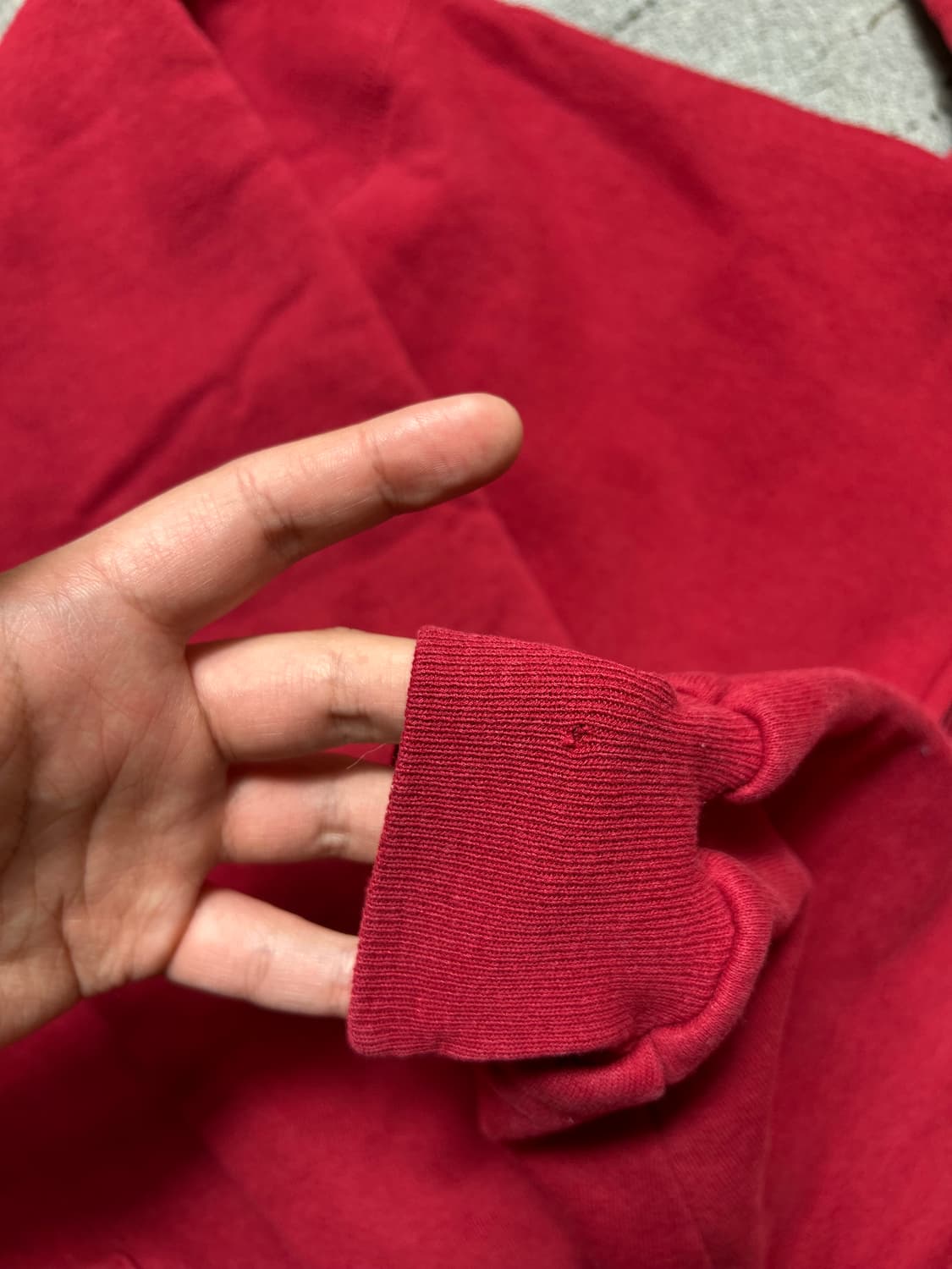 USA 90년대 추정 러셀 애슬레틱 후드집업 판매 상품이미지3