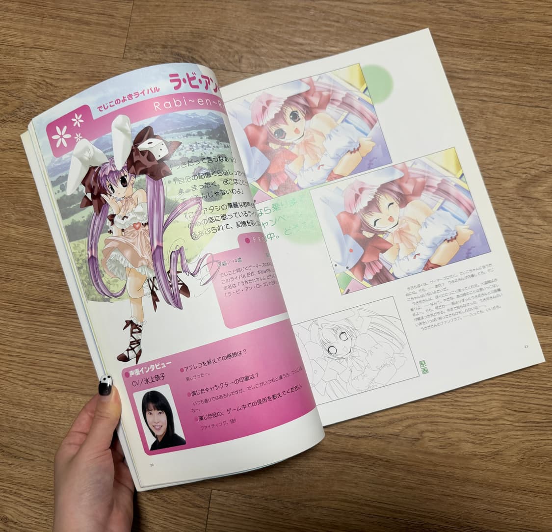 디지캐럿 Di Gi Charat 아트북  상품이미지4