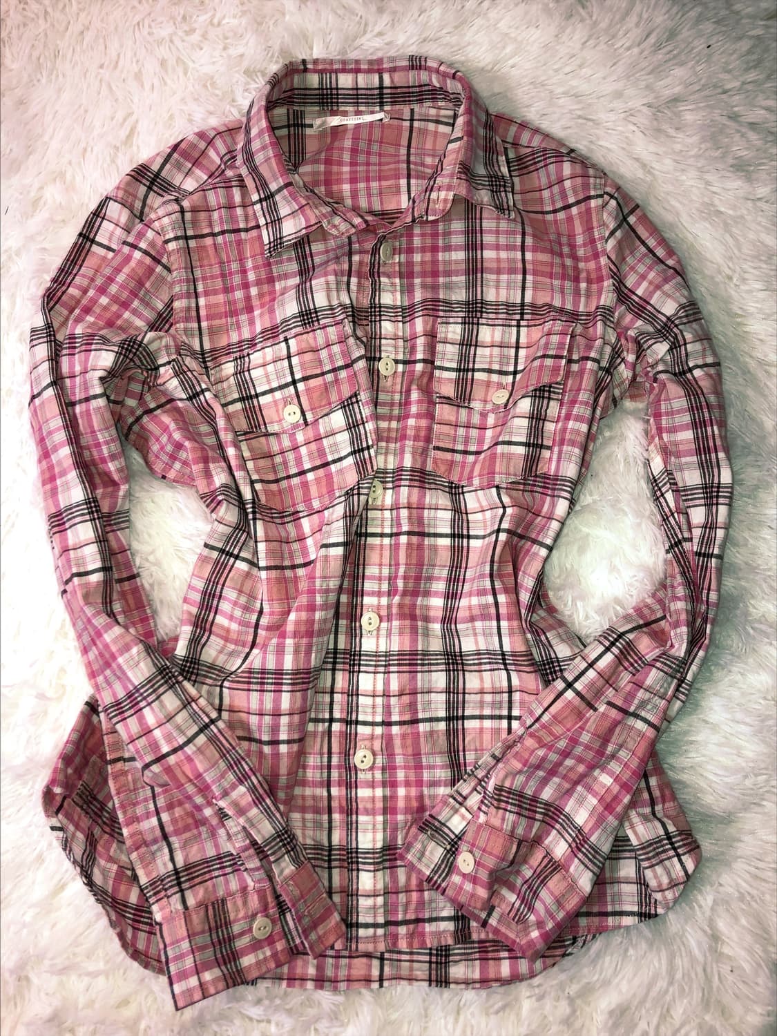 check pink top 상품이미지1