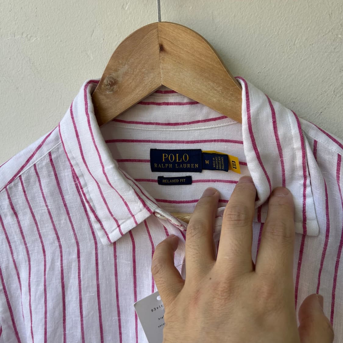 16719 - 폴로 랄프로렌 스트라이프 린넨 셔츠 상품이미지3