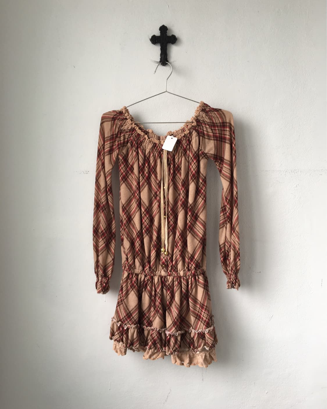 Check pattern onepiece 상품이미지2