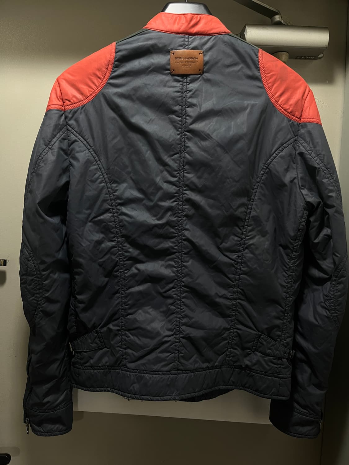 Dolce & Gabbana 00s Learher Patch jacket 상품이미지3