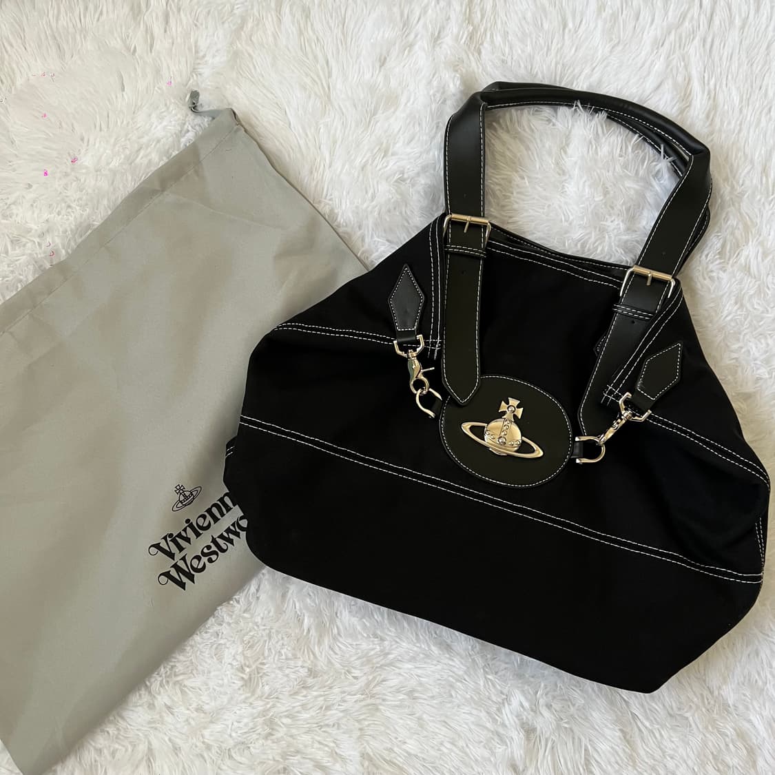 비비안웨스트우드 데님 토트백  상품이미지1