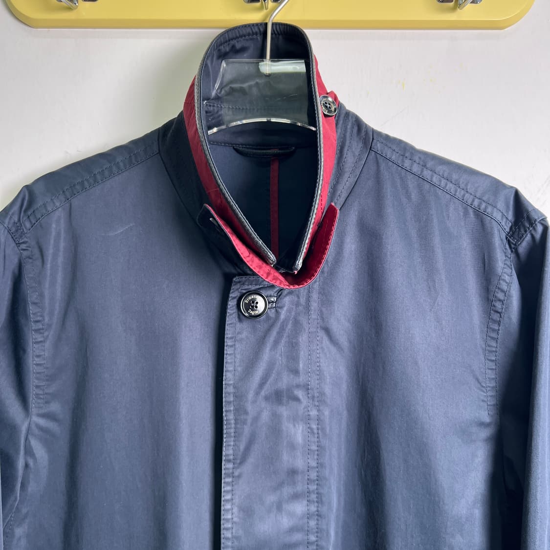 에르메네질도 제냐 딥 네이비 코튼 카코트 50 상품이미지3