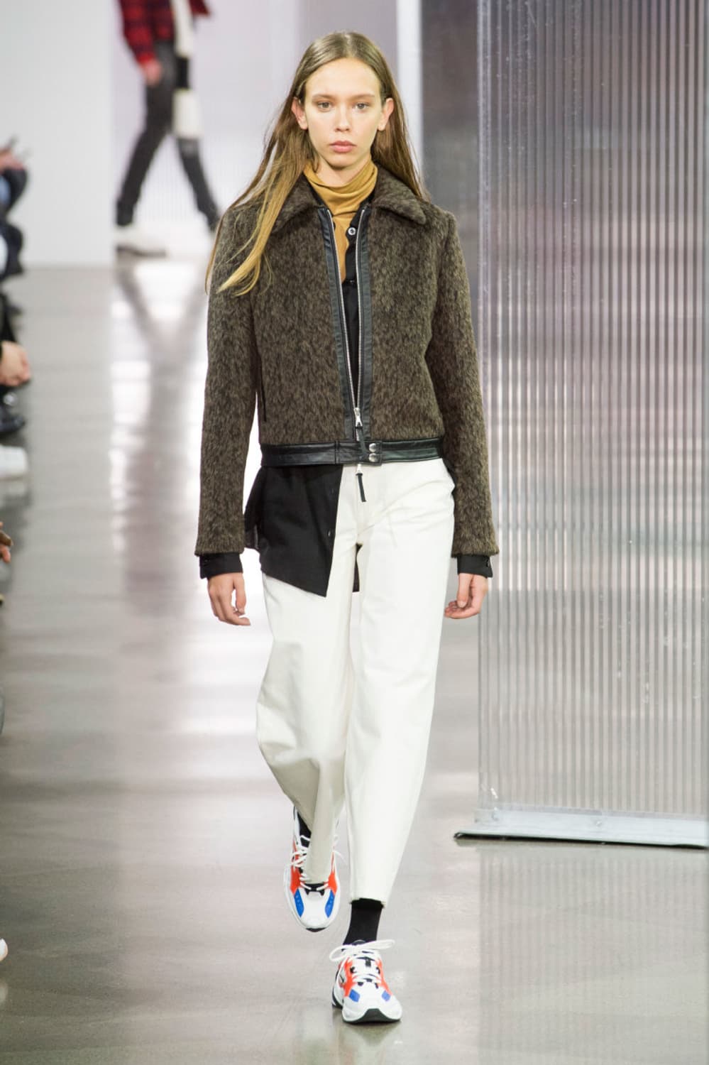 John Elliott tweed faux fur jacket FW18 상품이미지2