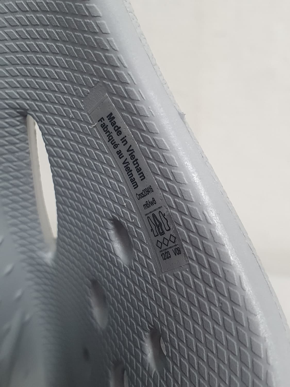 크록스 오프 그리드 슬라이드 라이트그레이 250mm 새상품 상품이미지7