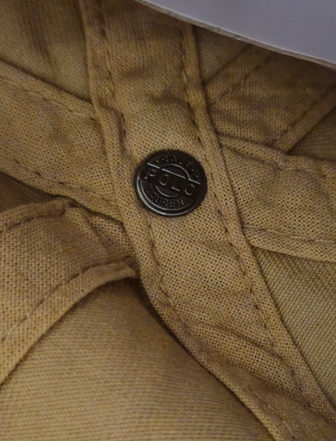 폴로모자 폴로볼캡 새상품(베이지.블랙) 상품이미지3