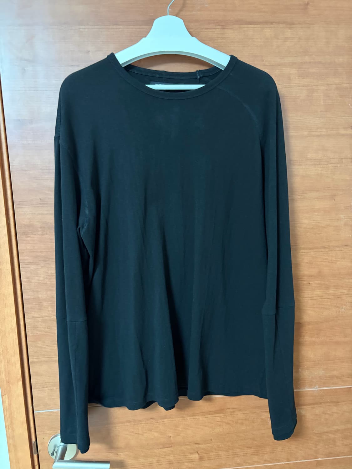 4) 해칭룸 더블 슬리브 티 블랙 상품이미지2