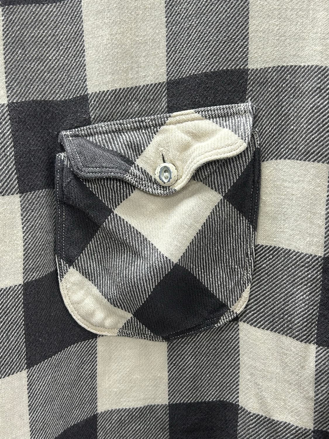 폴로 랄프로렌 모노 버팔로 플란넬 체크 셔츠 상품이미지3