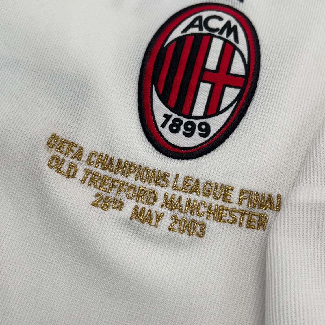 아디다스 02 03 AC밀란 어웨이 말디니 챔스 결승 유니폼  상품이미지3