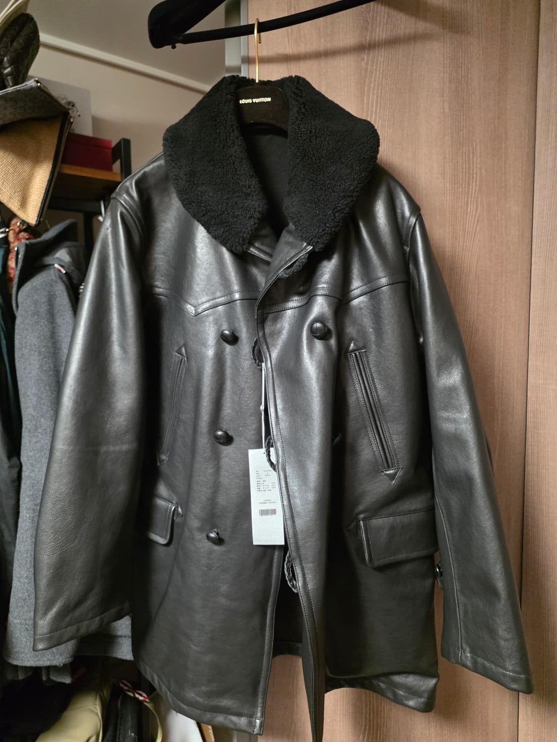 25AW 코모리(COMOLI) 램레더 캐나디안 코트 상품이미지8