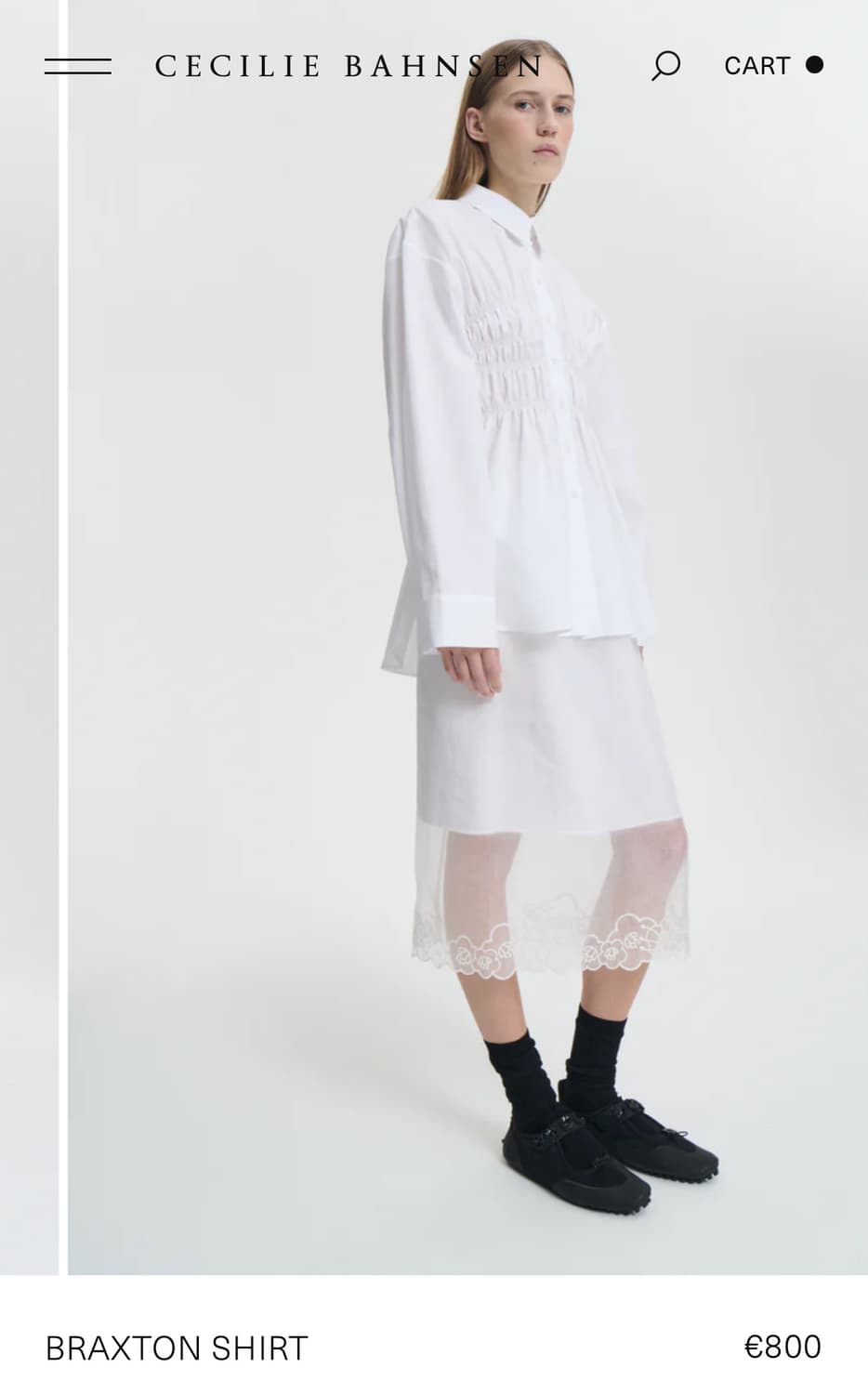 [6,8]세실리에 반센 BRAXTON 셔링 셔츠 상품이미지4