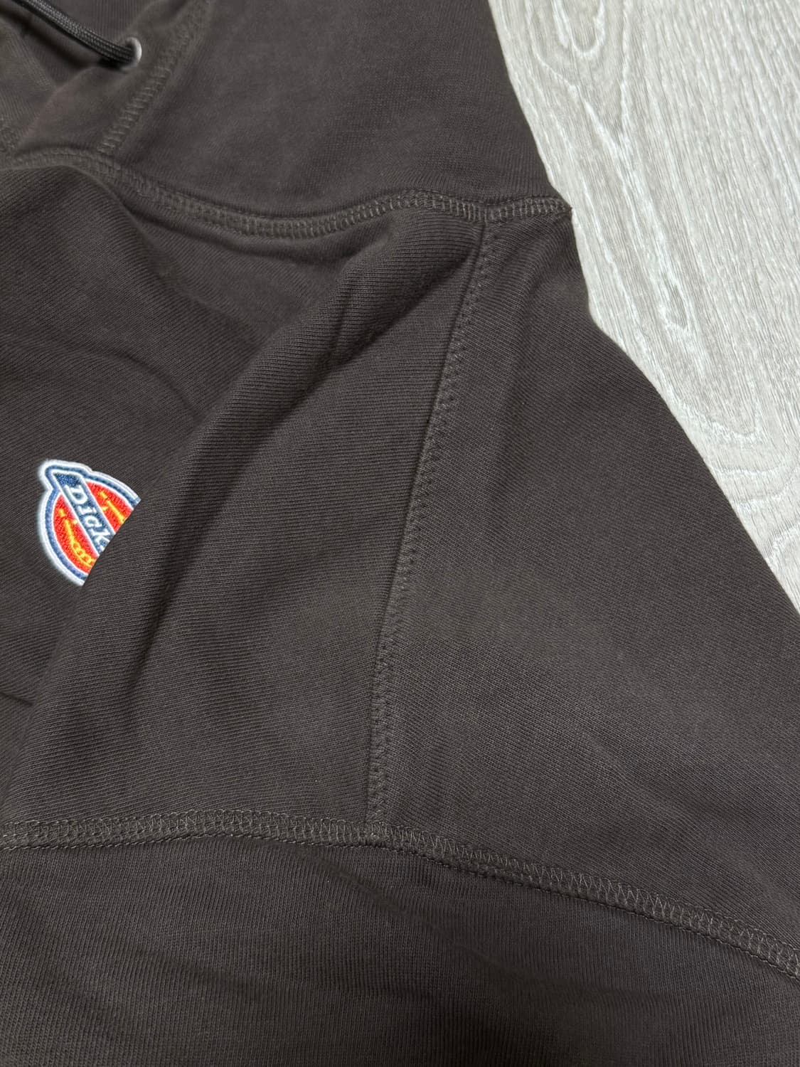 디키즈 프렌치 테리 후드 다크 브라운 L 상품이미지5