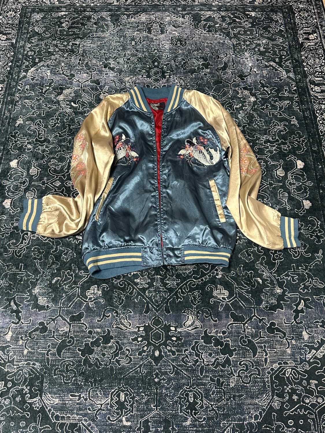 오리엔탈 자수 코이피쉬 스카잔 상품이미지1