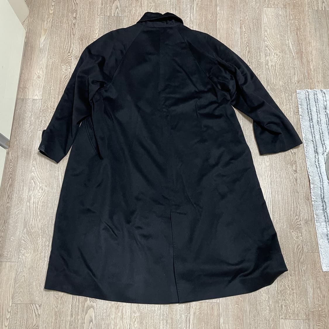 콜롬보 캐시미어 코트 블랙  상품이미지5