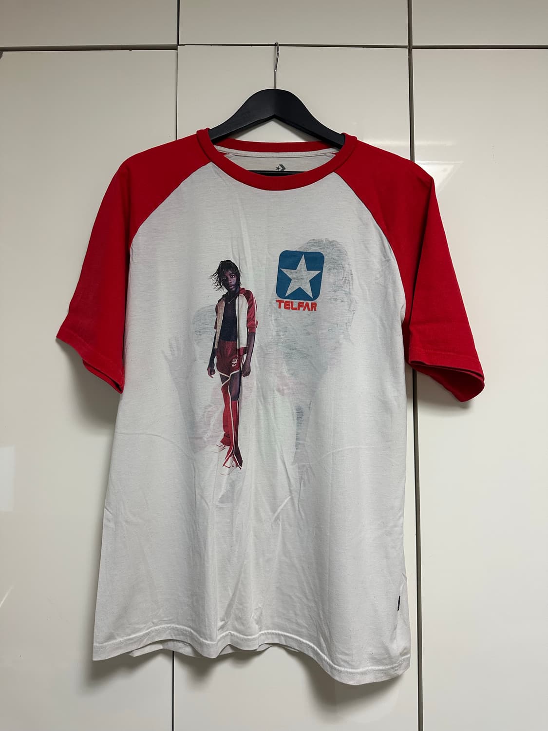 텔파 컨버스 리버시블 반팔 티셔츠 L사이즈 상품이미지1
