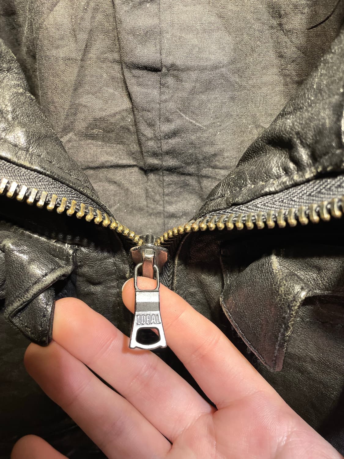 Buffalo bobs lamb high neck jacket (1) 상품이미지7