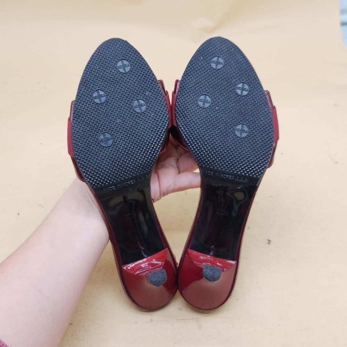 페라가모 글로리로쏘 여성힐슬리퍼37.5 245굽8 상품이미지3