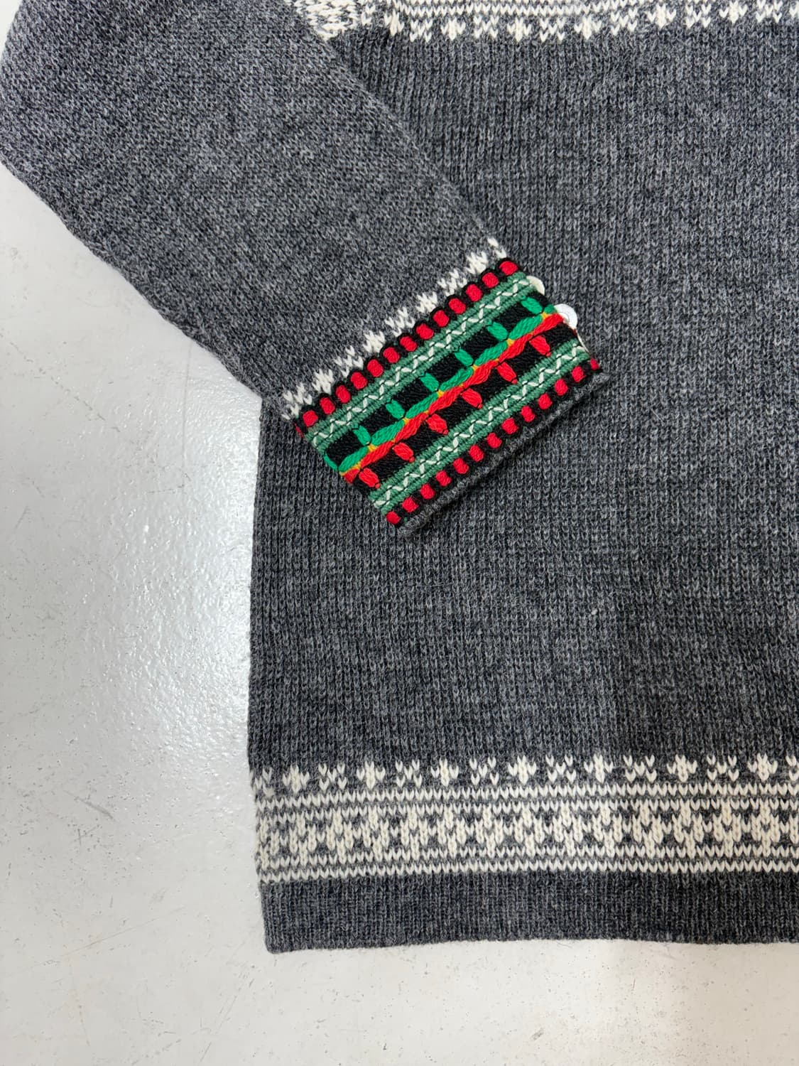 70-80‘s vtg Nordstrikk wool Sweater. 상품이미지7