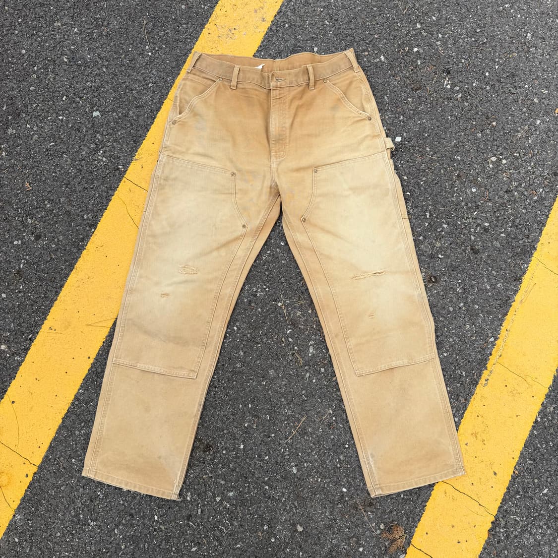 칼하트 더블니 Carhartt B01 BRN 36x32 상품이미지1