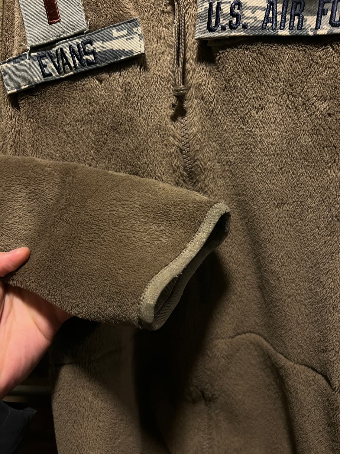 [L]오리지널 U.S AIR FORCE 미 공군 젠3 플리스 자켓 상품이미지6