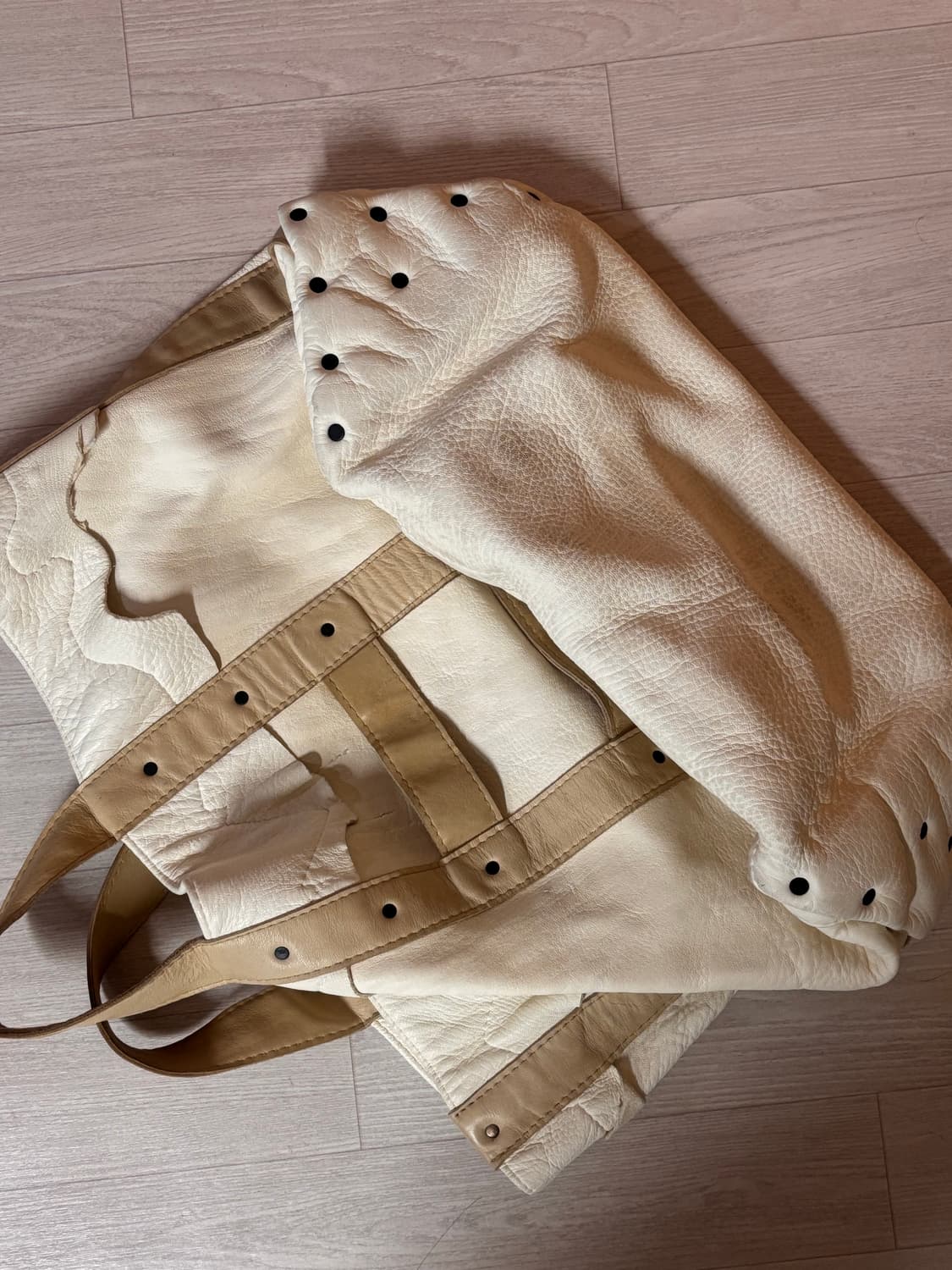 솔로이스트 가죽 토드백 상품이미지4