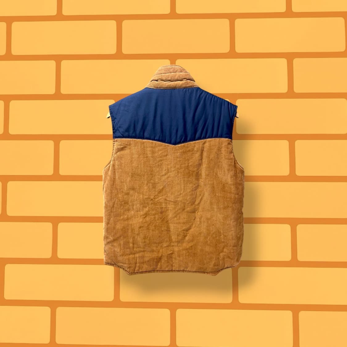 리버시블 코듀로이 패딩 베스트 (M) 상품이미지4