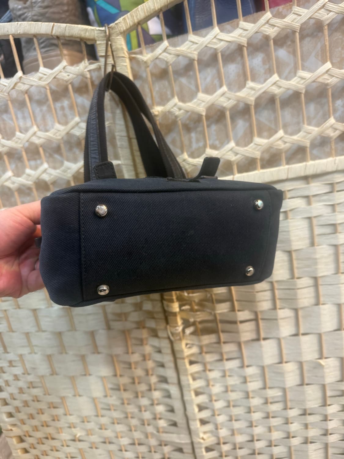 정품 생로랑 캔버스 미니 토트백 팝니다 상품이미지6