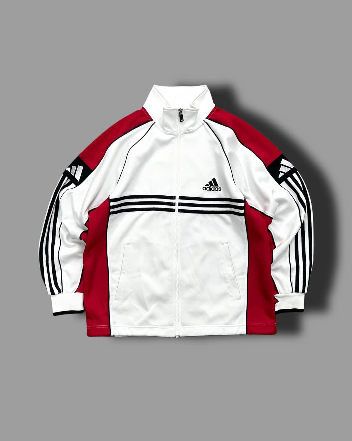 아디다스 90s 화이트 레드 트랙탑 져지 상품이미지4
