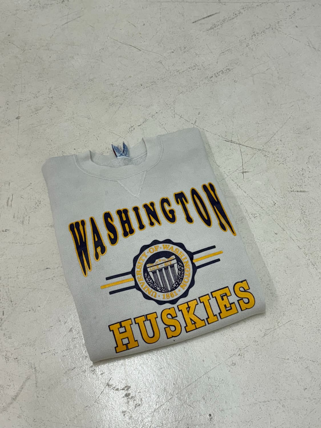 90's vtg Russell USA Sweatshirt. 상품이미지9