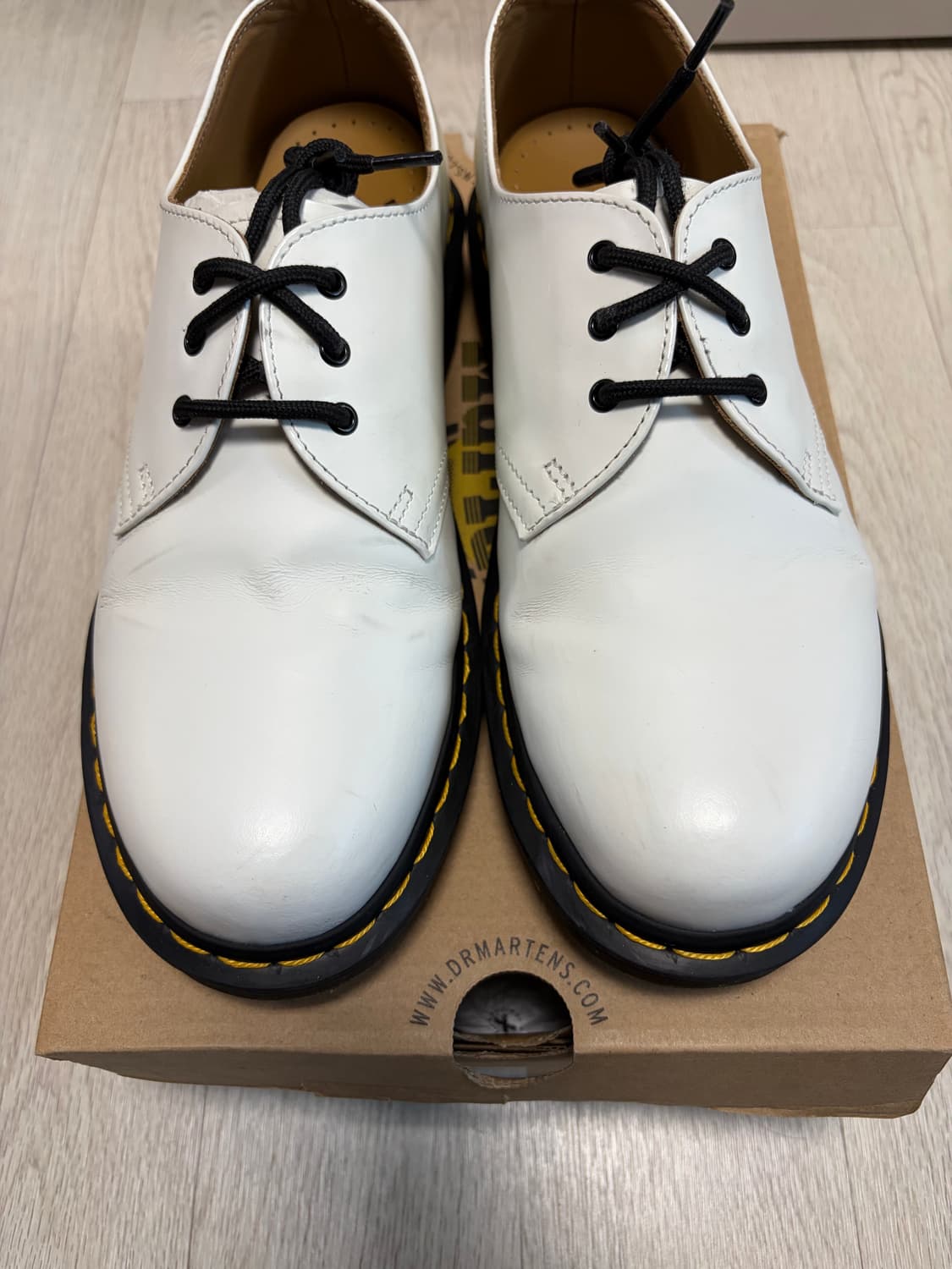 닥터마틴 1461 스무스 화이트 260(UK7) 상품이미지1