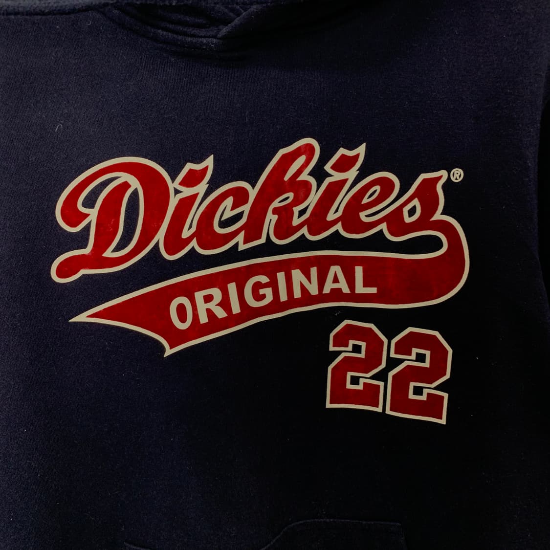 디키즈 y2k 와투케 네이비 후드티 상품이미지4