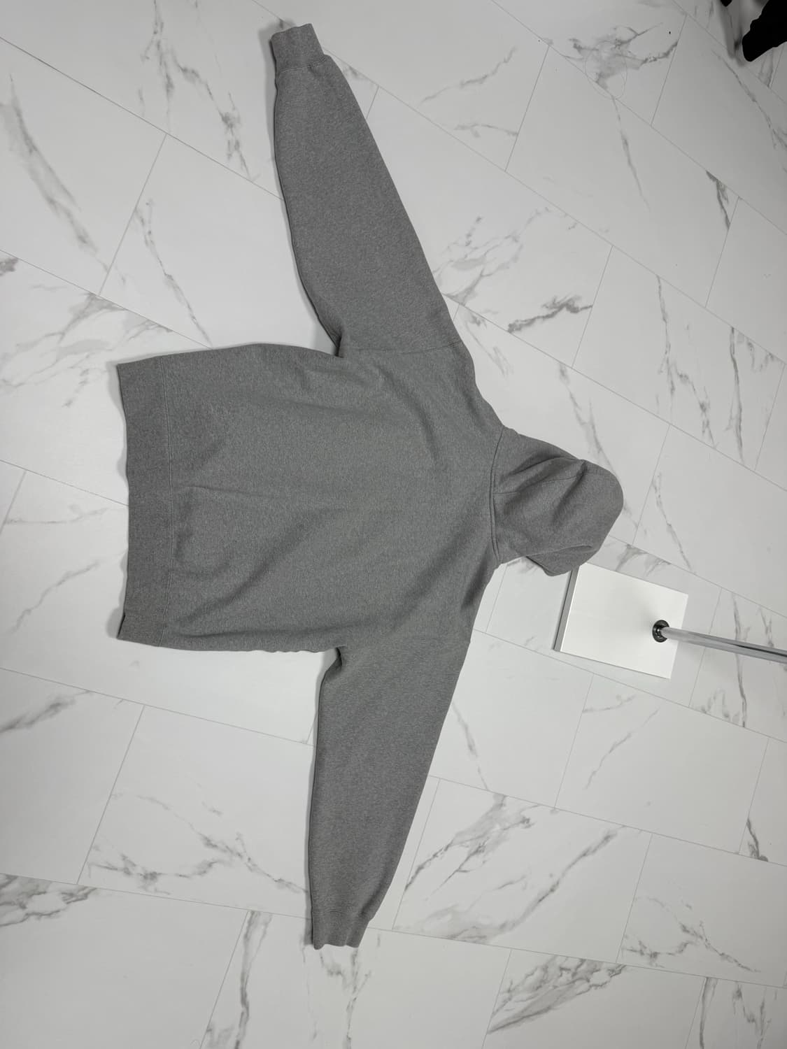 Nike x Stussy NRG RA 풀오버 후드 다크 그레이 헤더 (사 상품이미지4