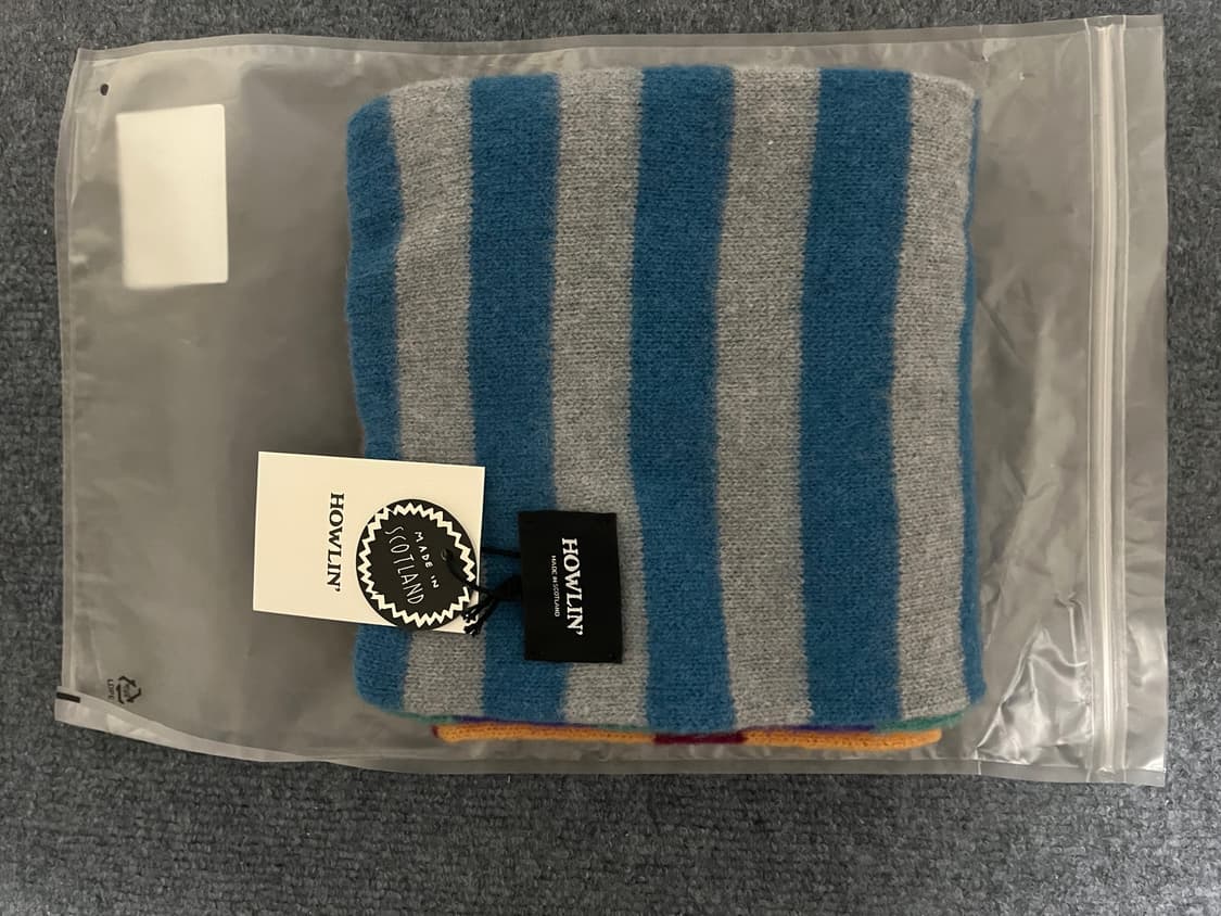 하울린 니트 머플러 Howlin' Cosmic Surfin scarf 상품이미지5