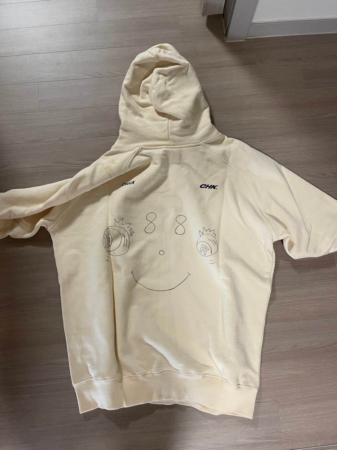 척 커스텀 후드티 상품이미지2