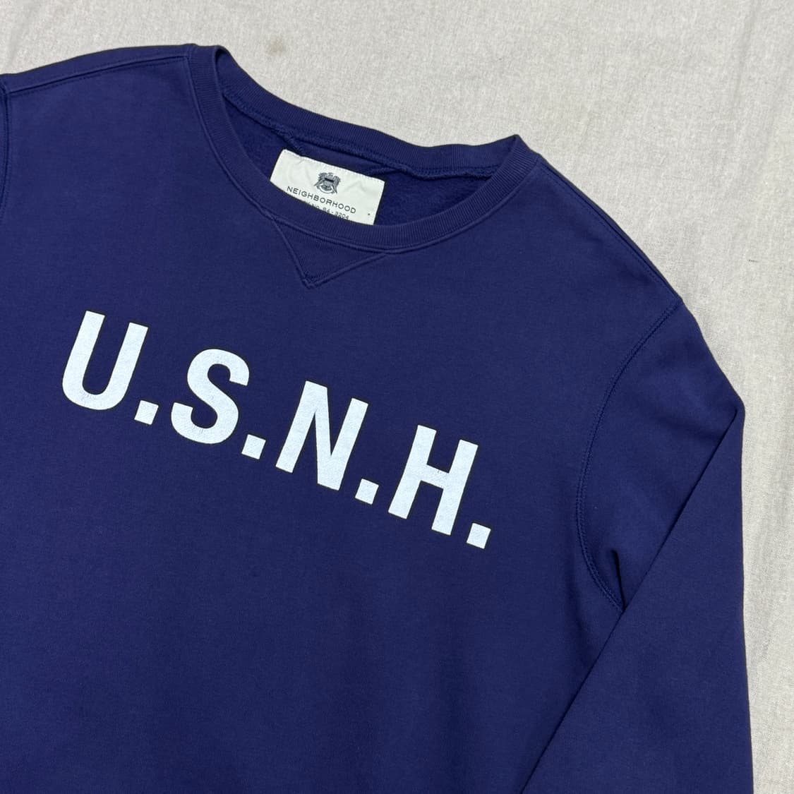 네이버후드 빈티지 밀리터리 스웻 맨투맨 L 상품이미지2