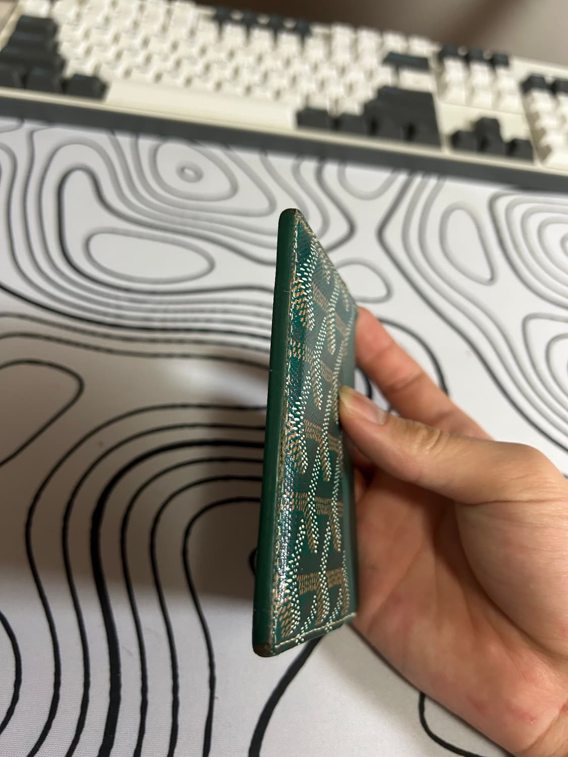 고야드 생쉴피스 카드지갑 그린 상품이미지5