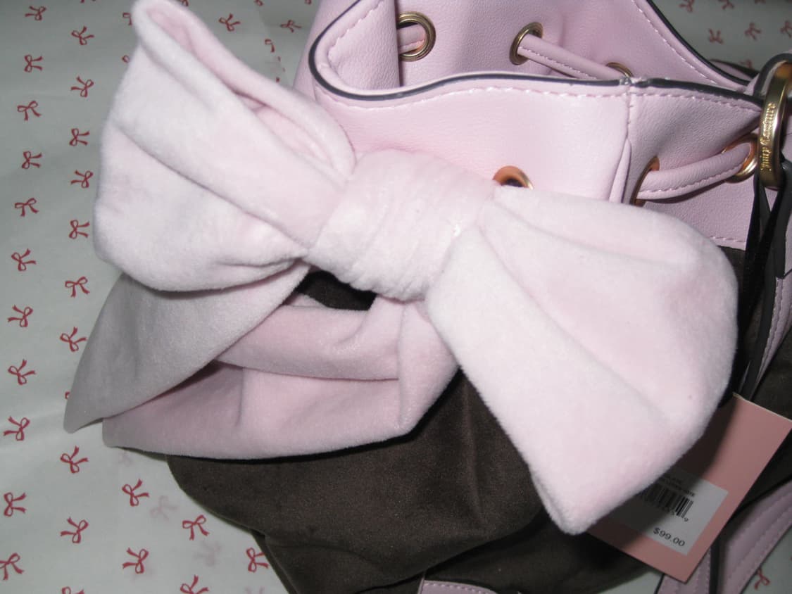 쥬시 꾸뛰르 키 참 데이드리머 백 핑크브라운 상품이미지3