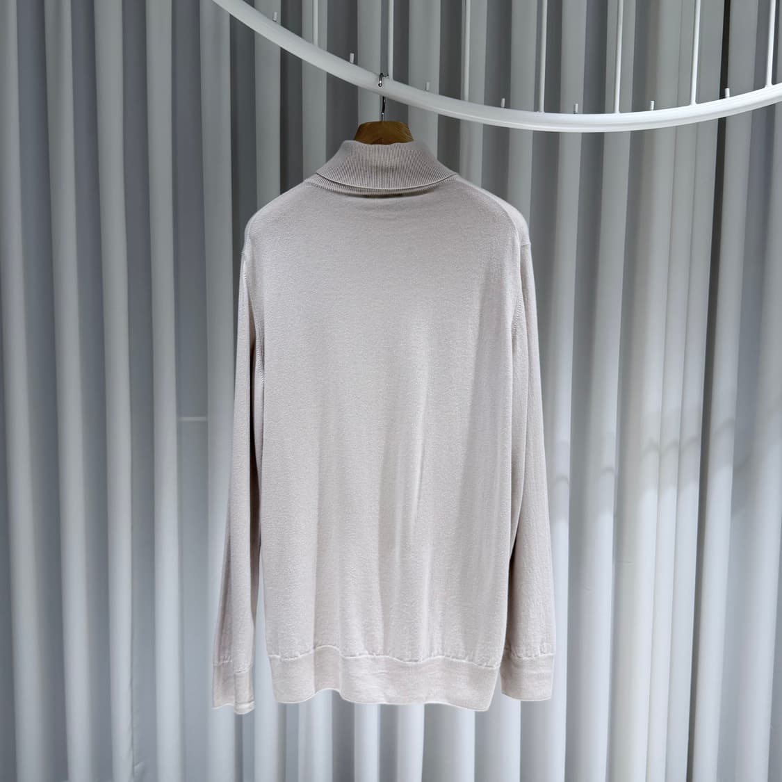 (A+/56) / 로로피아나 베이비 캐시미어 터틀넥 니트 그레이 상품이미지7